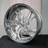 Artis Laredo Brushed Face Chrome Lip 5x115 Sweepstake Ticket