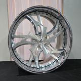 Artis Laredo Brushed Face Chrome Lip 5x115 Sweepstake Ticket