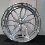 Intro Dynamic Brushed Face Chrome Lip 6x139.7 , Sweepstake Ticket