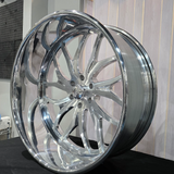 Intro Dynamic Brushed Face Chrome Lip 6x139.7 , Sweepstake Ticket
